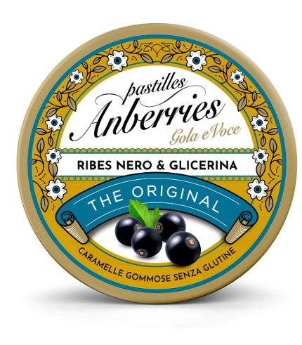 ANBERRIES CLASSICHE RIBES NERO GLICERINA 50 G