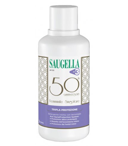 SAUGELLA ACTI3 DETERGENTE INTIMO 500 ML ANNIVERSARIO