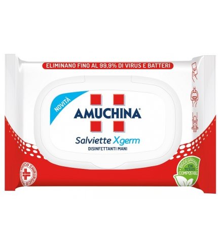 AMUCHINA XGERM SALVIETTINE MANI 20 PEZZI