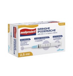 MEDIPRESTERIL SIRINGA 2,5ML