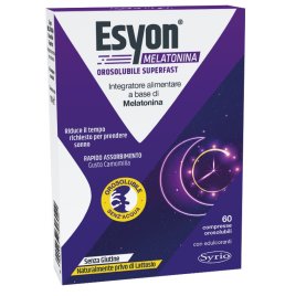 ESYON MELATONINA OROSOL 60CPR