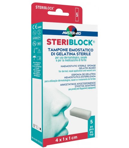 MASTER-AID STERIBLOCK TAMPONE EMOSTATICO