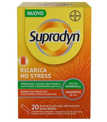 SUPRADYN RICARICA NO STRESS 20 BUSTINE