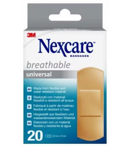 CEROTTO NEXCARE UNIVERSAL 25X72 MM 20 PEZZI PROMO