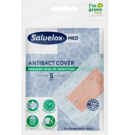 SALVELOX MED ANTIBACTCOVER 5P