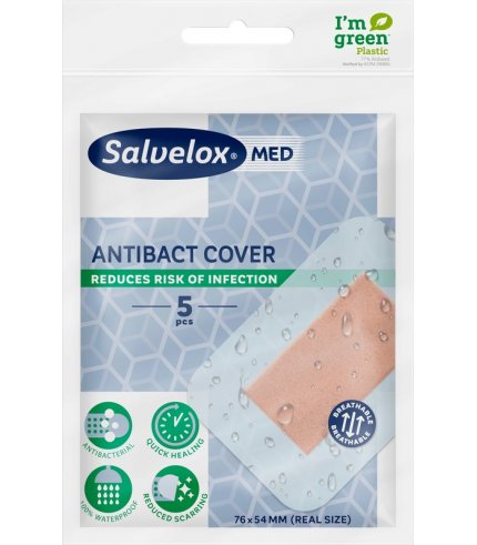 SALVELOX MED ANTIBACTCOVER 5P