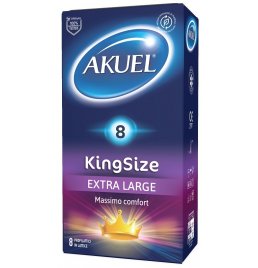 PROFILATTICO AKUEL KING SIZE EXTRA LARGE 8 PEZZI