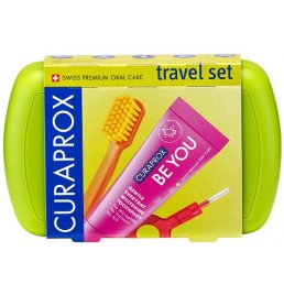 CURAPROX TRAVEL SET GREEN