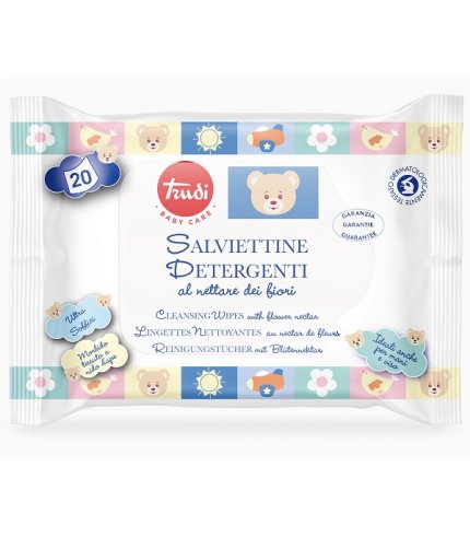 TRUDI BABY CARE SALV DET 20PZ