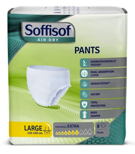 SOFFISOF AIR DRY PANTS EXTRA L