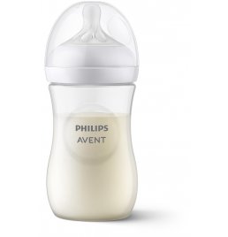 AVENT BIB NAT 3,0 TRASP 260ML