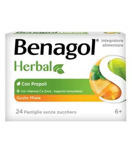 BENAGOL HERBAL MIELE 24 PASTIGLIE