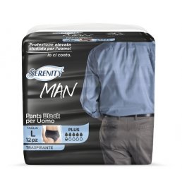 SERENITY MAN PANTS BLACK L 12P