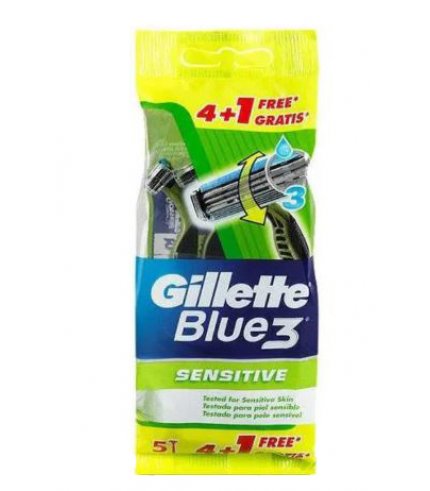 GILLETTE BLUE3 SENS 4PZ+1GR