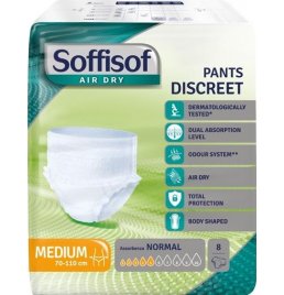 SOFFISOF AIR DRY PANTS DISCR L