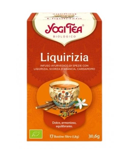 YOGI TEA LIQUIRIZIA BIO 30,6G