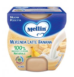 MELLIN MER LATTE BANANA 2X100G