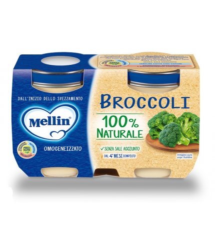 MELLIN OMOG BROCCOLI 2X125G