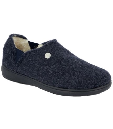 CALZATURA CLOTY RECYCLED FELT W NAVY BLUE TOMAIA FELTRO FODERA TOMAIA FELTRO SOTTOPIEDE FELTRO SUOLA PVC FITTING G 38 CALZATURA CLOTY RECYCLED FELT W NAVY BLUE TOMAIA FELTRO FODERA TOMAIA FELTRO SOTTOPIEDE FELTRO SUOLA PVC FITTING G 38