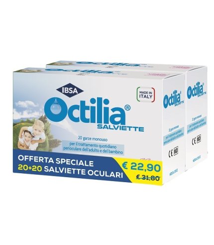 OCTILIA SALVIETTE BIPACK 20+20