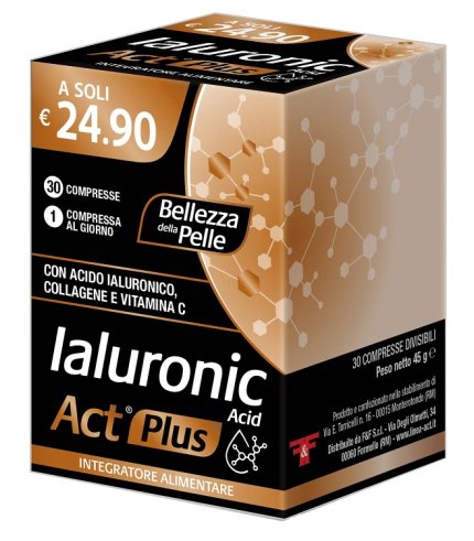 IALURONIC ACID ACT PLUS 30CPR