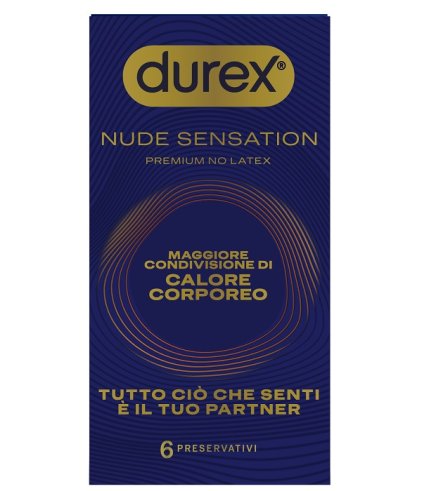 PRESERVATIVO DUREX NUDE SENSATION 6 PEZZI
