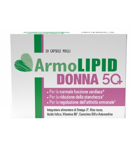 ARMOLIPID DONNA 50+ 30 CAPSULE MOLLI