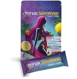 DRENAX FORTE SLIM WATER FRAGOLA E LIMONE 24 BUSTINE GRANULATI EFFERVESCENTI
