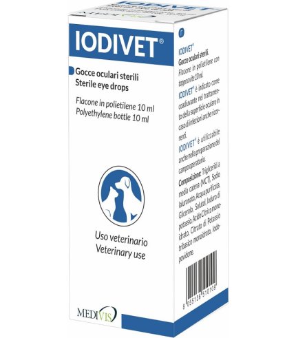 IODIVET SOLUZIONE OFT 10 ML