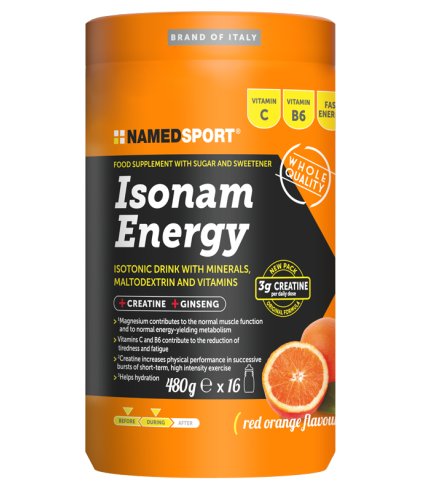 ISONAM ENERGY ORANGE 480GR N/F