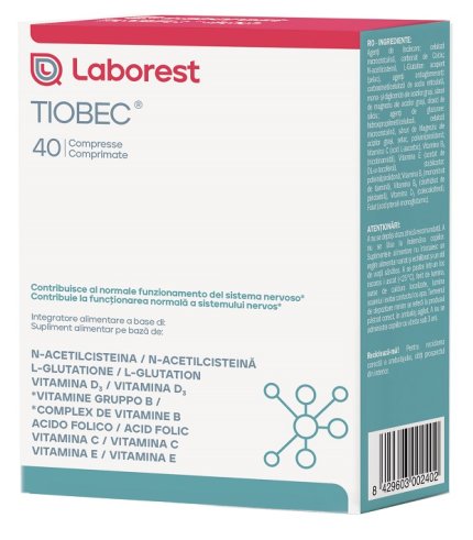 TIOBEC 40CPR N/F LABOREST