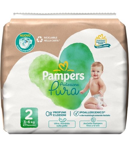 PAMPERS PROTEZIONE PURA MIN27P