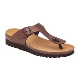 CALZATURA BOA VISTA LAMINATED SYNTHETIC BIS W DK BROWN 38