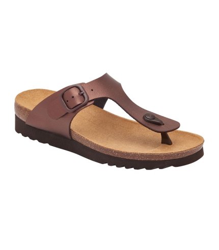 CALZATURA BOA VISTA LAMINATED SYNTHETIC BIS W DK BROWN 39