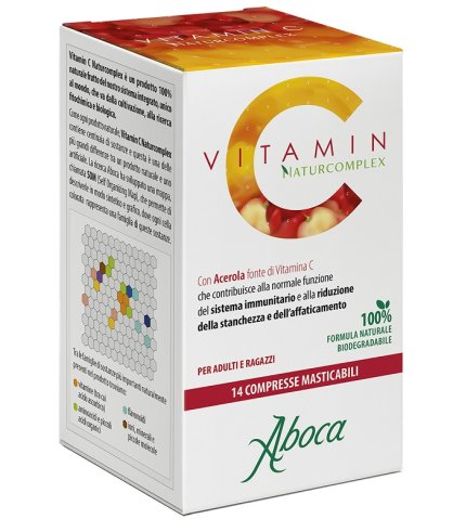 VITAMIN C NATURCOMPLEX 14CPR