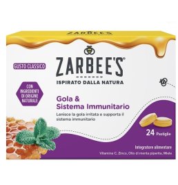ZARBEE'S GOLA & SISTEMA IMMUNITARIO 24 PASTIGLIE
