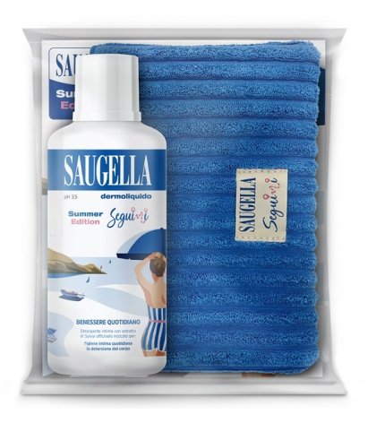 SAUGELLA SEGUIMI BUNDLE DERMOLIQUIDO 500 ML + GADGET POCHETTE