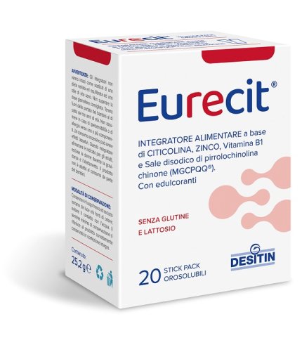 EURECIT 20STICK PACK OROSOLUB