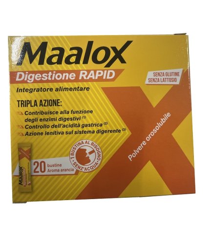 MAALOX DIGESTIONE RAPID 20 BUSTINE DA 2 G