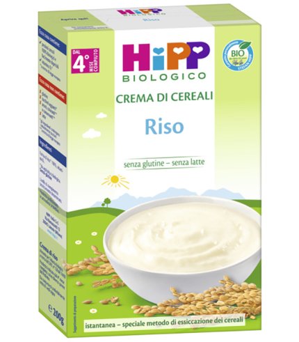 HIPP BIO CREMA CEREALI RISO