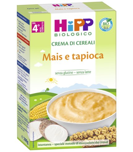 HIPP BIO CREMA CEREALI MAIS/TA