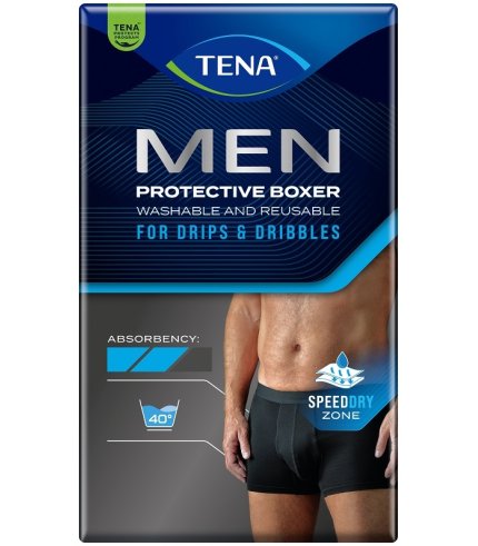 TENA MEN PROTECTIVE BOXER ASSORBENTE LAVABILE MEDIUM 1 PEZZO
