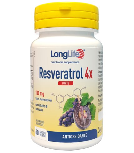LONGLIFE RESVERATROL 4X 60CPS