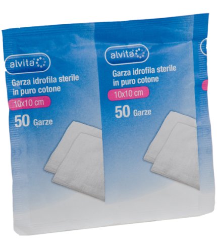 ALVITA GARZA IDROF 10X10 50PZ