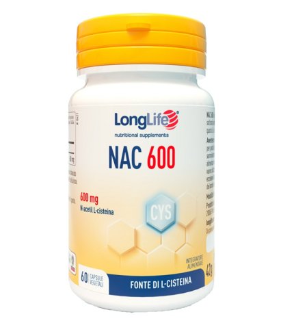 LONGLIFE NAC 600MG 60CPS