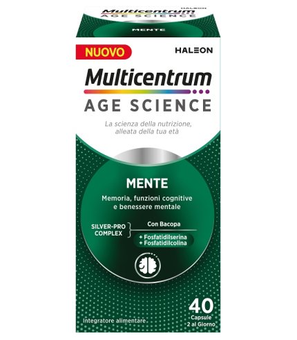 MULTICENTRUM AGE SCIENCE MENTE 40 CAPSULE