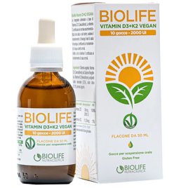BIOLIFE VITAMIN D3+K2 VEGAN