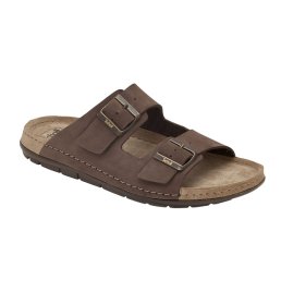 CALZATURA ABERDEEN MAN NUBUCK M DK BROWN 43