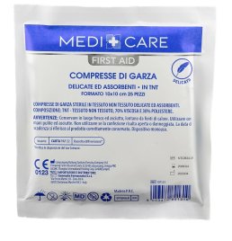 GARZA TNT 10X10CM 25PZ GARZA TNT 10X10CM 25PZ