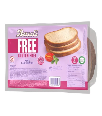 BAULI FREE PANE CASERECCIO220G